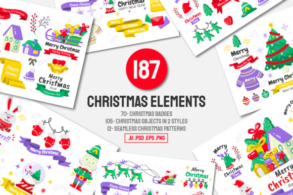 187 Christmas Elements