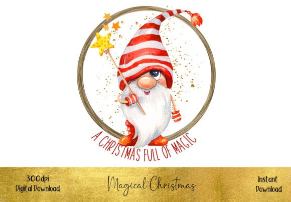 A Magical Christmas Illustrations