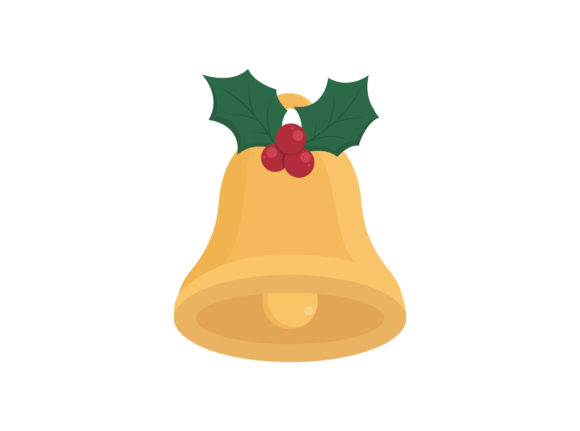 Christmas Bell Vector Illustration for Festive Branding