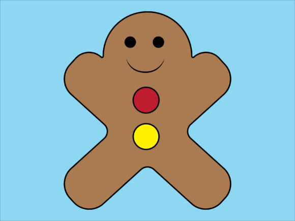 Christmas Gingercookies Illustration