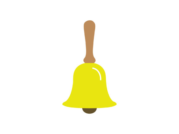 Christmas Illustration Hand Bell