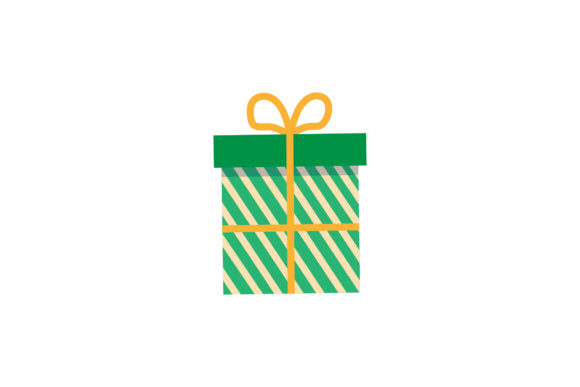Christmas Present Gift Box Vector Asset