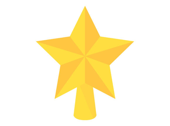 Christmas Star Vector Illustration