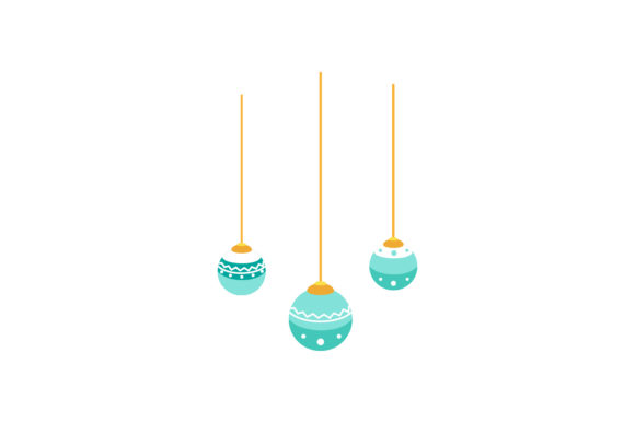 Christmas Tree Ornament Vector Asset
