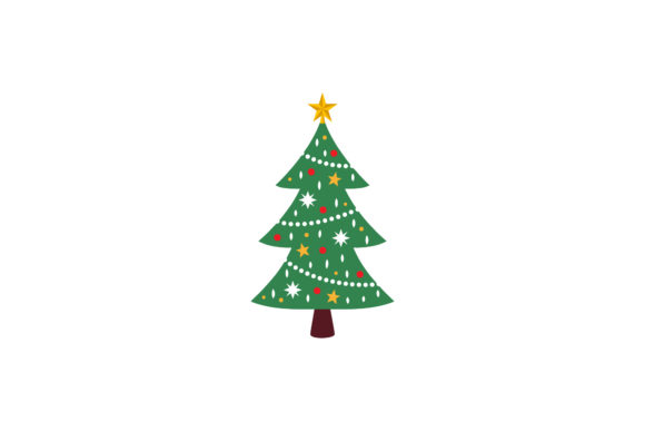 Christmas Tree Vector for Seasonal Sales