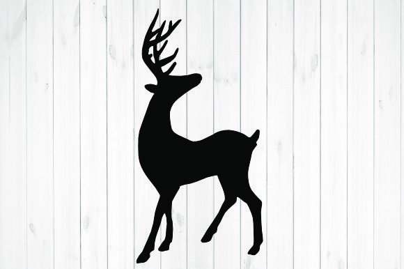 Reindeer Christmas Silhouette